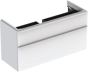 Picture of Geberit Smyle Square Unterschrank für Waschtisch hochglänzend weiss, 120x61.7cm, Art.Nr. : 500.355.00.1