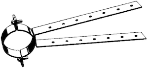 Picture of STS Spreizrohrschelle 63 mm Länge 150 mm, Art.Nr. :5175.57