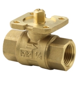 Picture of Siemens Durchgangs-Kugelhahn, Innengewinde, PN40, DN25, kvs 10, Art.Nr.: VAI61.25-10