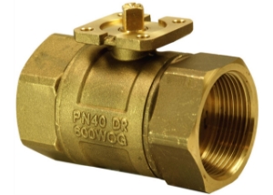 Picture of Siemens Durchgangs-Kugelhahn, Innengewinde, PN40, DN40, kvs 25, Art.Nr.: VAI61.40-25