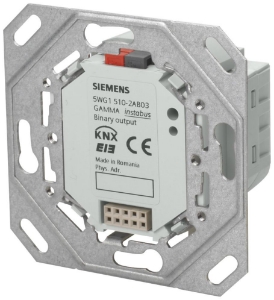 Picture of Siemens Binärausgabegerät, 2 x AC 230 V, 10 A, mit Hängebügel und BTI-Buchse, Art.Nr.: 5WG1510-2AB03