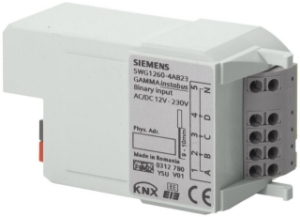 Picture of Siemens Binäreingang, 4 x AC/DC 12 V...230 V, Art.Nr.: 5WG1260-4AB23