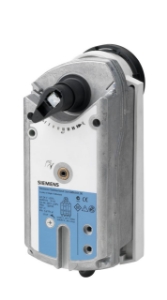 Picture of Siemens Elektromotorischer Drehantrieb mit Federrücklauf für Kugelhähne, AC/DC 24 V, 2-Punkt, 7 Nm, 90/15 s, Art.Nr.: GMA121.9E
