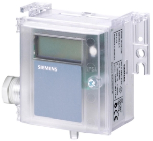 Picture of Siemens Luftkanaldruckdifferenzfühler mit Anzeige, 0…500 Pa, Art.Nr.: QBM3020-5D