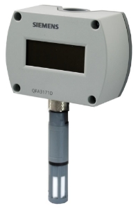 Picture of Siemens Raumfühler für Feuchte (DC 0...10 V) und Temperatur (DC 0...10 V) für erhöhte Anforderungen, mit Dis, Art.Nr.: QFA3160D
