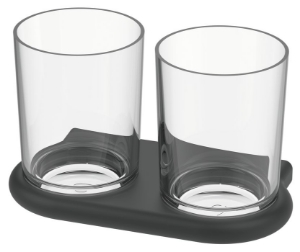 Picture of Bodenschatz - Doppelglashalter NIA 2 Klargläser, Art.Nr. : BA57SM115