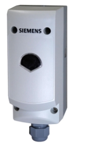 Picture of Siemens Frostschutztemperaturwächter, 5...65 °C, Kapillare 1600 mm, Anlege-Spannband, Art.Nr.: RAK-TW.5000S-H
