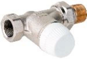 Picture of Honeywell Resideo - Thermostatventilkörper H, Messing vernickelt, Durchgang, 1/2", Art.Nr. : V2050DH015A