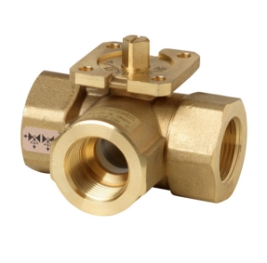 Picture of Siemens Umschaltkugelhahn, 3-Weg, PN40, DN40, kvs 25, Art.Nr.: VBI60.40-25L