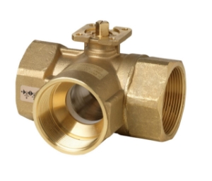 Picture of Siemens Umschaltkugelhahn, 3-Weg, PN40, DN50, kvs 37, Art.Nr.: VBI60.50-37L