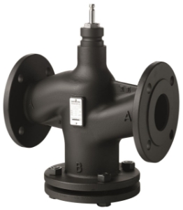 Picture of Siemens Durchgangsventil, Flansch, PN16, DN100, kvs 150, druckkompensiert, Art.Nr.: VVF43.100-150K