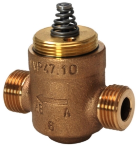 Picture of Siemens Durchgangsventil, Aussengewinde, PN16, DN15, kvs 2,5, Art.Nr.: VVP47.15-2.5