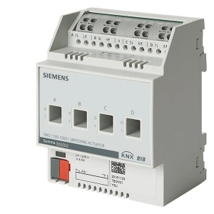 Picture of Siemens Schaltaktor 4 x AC 230 V, 6 AX, C-Last, Art.Nr.: 5WG1530-1DB31