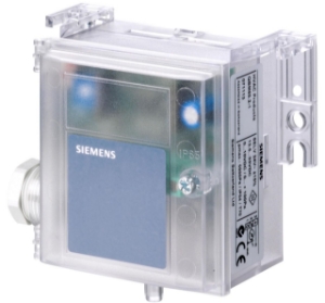 Picture of Siemens Luftkanaldruckdifferenzfühler, 0…100 Pa, DC 4…20 mA, Art.Nr.: QBM3120-1