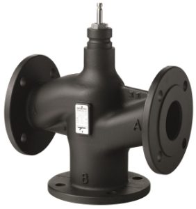 Picture of Siemens Dreiwegventil, Flansch, PN16, DN 100, kvs 125, Art.Nr.: VXF43.100-125