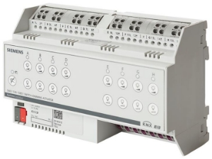 Picture of Siemens Schalt-/Dimmaktor N536D51,1-10V,8x10/16A, Art.Nr.: 5WG1536-1DB51