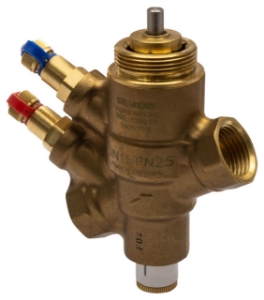 Picture of Siemens Kombiventil DN15,300-1300 l/h,IG,P/T, Art.Nr. : VQI46.15F1.3Q