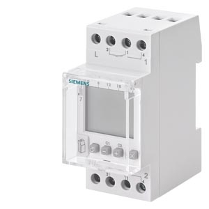 Picture of Siemens Dig. Wochenzeitschaltuhr 2-Kanal AC230V, Art.Nr. : 7LF45220