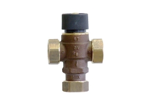 Picture of Oventrop - Thermostatischer Brauchwassermischer "Brawa-Mix" DN 20, PN 10, Rg, mit ÜM, mit Verbrühschutz, 35-50C, Art.Nr. : 1300351