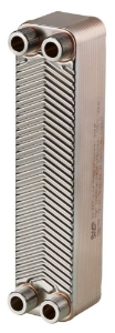Picture of Oventrop - Wärmeübertrager "Regudis W-HTF" Leistungsbereich 2 15 l/min. - 20 Platten, kupfergelötet, Art.Nr. : 1341284