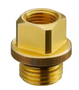 Picture of Oventrop - Stopfen für Temperaturfühler für "Regudis W-HTF" HT-Abgang, G 1/4 x M 10 x 1,0, Art.Nr. : 1349054