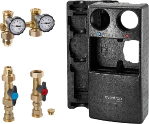 Picture of Oventrop - Kesselanbindesystem "Regumat S-180" DN 25 WMZ ohne Pumpe, mit integriertem WMZ-Einbauset, Art.Nr. : 1356050