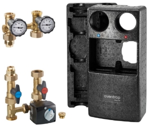 Picture of Oventrop - Kesselanbindesystem "Regumat M3-180" DN 25 WMZ ohne Pumpe, mit integriertem WMZ-Einbauset, Art.Nr. : 1356250