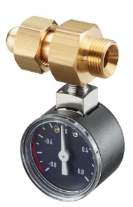 Picture of Oventrop - Unterdruckmanometer mit Anschlussstück, G  ÜM x G  mit Innenkonus, Art.Nr. : 2120585