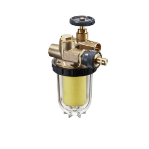 Picture of Oventrop - Heizölfilter für Einstrang mit Absperrung und Rücklaufzuführung "Oilpur E A R" DN 10, G  IG, Siku, Art.Nr. : 2122261