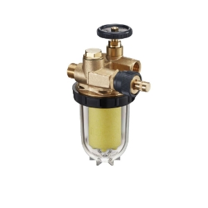 Picture of Oventrop - Heizölfilter für Einstrang mit Absperrung und Rücklaufzuführung "Oilpur E A R" DN 10, Siku, Art.Nr. : 2122561