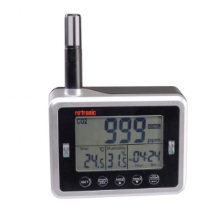 Picture of Rotronic - CL11 Tischmessgerät für CO2, Feuchte und Temperatur. Besitzt Log und Warnfunktionen. Lieferung inklusive Netzteil, Art.Nr. : CL11