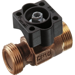 Picture of Belimo Auf/Zu-Kugelhahn, 2-Weg, DN 10, Aussengewinde, G 3/4", PN 40, ps 2700 kPa, kvs 4 m³/h, 
Mediumstemperatur 2...130°C, Art.Nr. R410DK