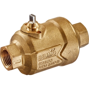 Picture of Belimo PI Zonenventil (PIQCV), 2-Weg, DN 15, Innengewinde, Rp 1/2", PN 25, ps 1600 kPa, V'nom 210 l/h, 
Mediumstemperatur -20...120°C (mit Antrieb 2...90°C), Art.Nr. C215QP-B