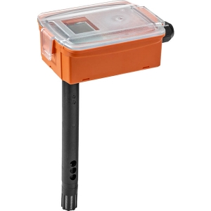 Picture of Belimo Kanalsensor CO₂ / Feuchte / Temperatur aktiv, 0...5 V, 0...10 V, Sondenlänge 180 mm, Sondendurchmesser 19.5 mm, 
LCD, Art.Nr. 22DTM-1106