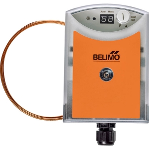 Picture of Belimo Frostwächter aktiv, Schalter, 0...10 V, 0...15°C, Kapillare 2 m, Automatische oder manuelle Rückstellung, LED, Art.Nr. 20DTS-1P3