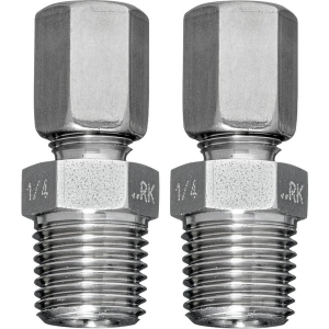Picture of Belimo Rohrverschraubung, nicht rostender Stahl, Rohr 6 mm bis G 1/4" (Aussengewinde), Set à 2 Stk., Art.Nr. A-22WP-A06