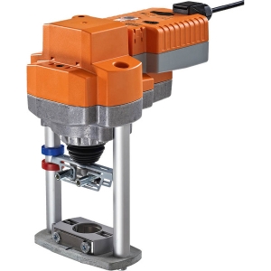 Picture of Belimo Hubantrieb mit Notstellfunktion NC / NO, 2000 N, AC/DC 24 V, 0.5...10 V, 150 s, Hub 32 mm, IP54, 
Klemmen mit Kabel, Art.Nr. AVK24A-SZ-TPC