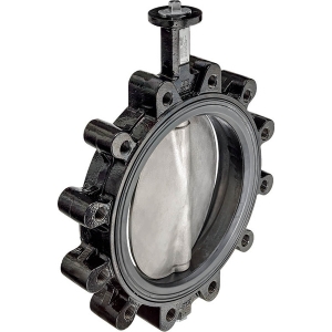 Picture of Belimo Drosselklappe, 2-Weg, DN 200, Flansch mit Gewindeaugen PN 16, ps 1600 kPa, kvs 820 m³/h, kvmax 2200 m³/h, Mediumstemperatur -20...120°C, Art.Nr. D6200WL