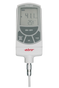 Picture of Ebro Electronic TFH 620+TPH 100 Hygrometer mit Luftfühler an Handgriff an 60cm Kabel, Lemo, Art.Nr. : 1340-5621