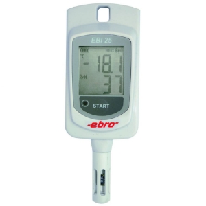 Picture of Ebro Electronic EBI 25-TH Funk-Feuchte-Temp.-Datenlogger, Sensoren intern, 0%rF/100%rF, -30°C/+60°C, Art.Nr. : 1340-6202