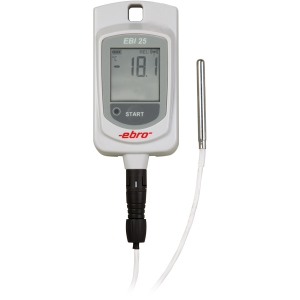 Picture of Ebro Electronic EBI 25-TX Funk-Temp.-Datenlogger mit Fühler an Kabel, -100°C/+200°C, Art.Nr. : 1340-6204