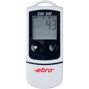 Picture of Ebro Electronic EBI 300 PDF-USB-Temp.-Datenlogger, Sensor intern, -30°C/+70°C, Art.Nr. : 1340-6330