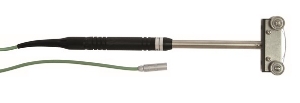 Picture of Ebro Electronic TPN 800 NiCr-Ni Bahnfühler mit Rollen, 1m Silikonkabel, Lemo, Art.Nr. : 1341-0639