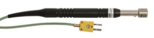 Picture of Ebro Electronic TPN 361 NiCr-Ni Oberflächenfühler bis 500°C, Ø15mm, L30mm, 1m Silikonkabel, SMP, Art.Nr. : 1343-0710