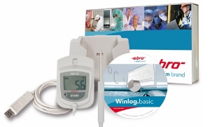 Picture of Ebro Electronic EBI 20-TE1-Set (EBI 20-TE1, EBI 20-IF, USB-Kabel, Winlog.basic), Art.Nr. : 1601-0047