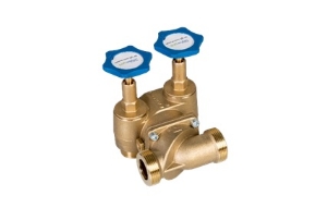 Picture of SoftWater Verschneidearmatur-Set 2-Hahnen mit RV, Durchgang (G1): AG 1  1/2", Abgang (G): AG 1  1/4", DN: 25, Länge (L): 125 mm, Art.Nr. : 7005