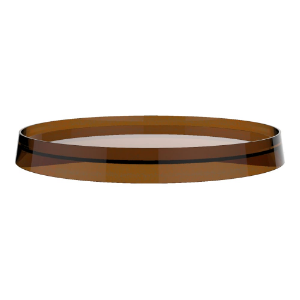 Picture of Laufen Armaturen - Disc Ablageschale, für Armaturen und Zubehör mit Ø 183 mm, Bernstein , Art.Nr. : H3983350810011