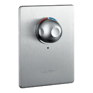 Bild von Laufen Armaturen - UP-Duschensteuerung mit mechanischem Mischer und Temperaturbegrenzung, Ausführung für Betoneinbau, Anschluss 1/2", Edelstahl , Art.Nr. : HF770008441000