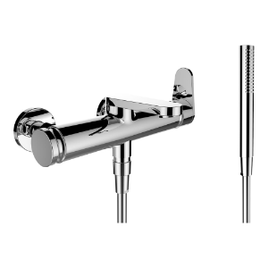 Picture of Laufen Armaturen - Bademischer, Ausladung 175 mm, Anschlussdistanz 153 mm, mit Verschraubungen, mit Zubehör , Art.Nr. : HF900560100000