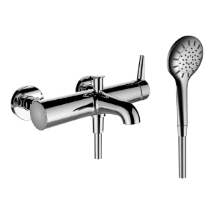 Picture of Laufen Armaturen - Bademischer, Ausladung 175 mm, Anschlussdistanz 153 mm, ohne Verschraubungen, ohne Zubehör , Art.Nr. : HF901760100010